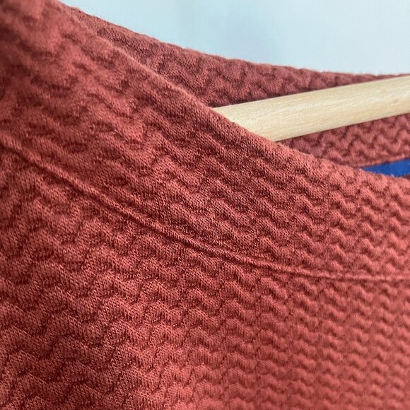 Chestnut brown Boden boatneck fitted, lined dress - 20L / 22L (tall size) - Picture 1 of 7